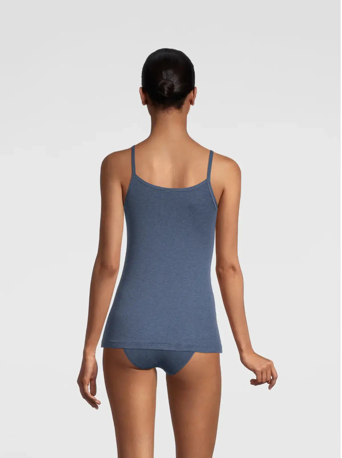 Oscalito Cotton Spaghetti Tank Top back view