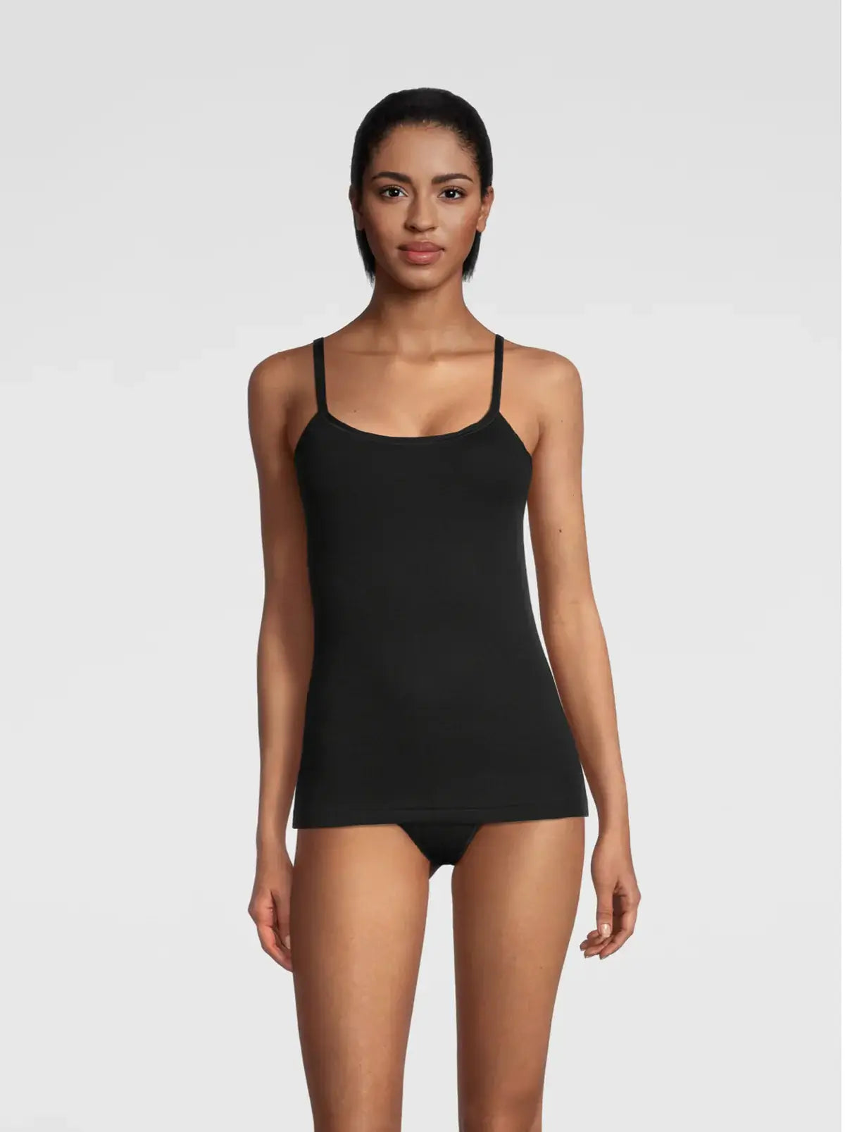 Oscalito Cotton Spaghetti Tank Top front view