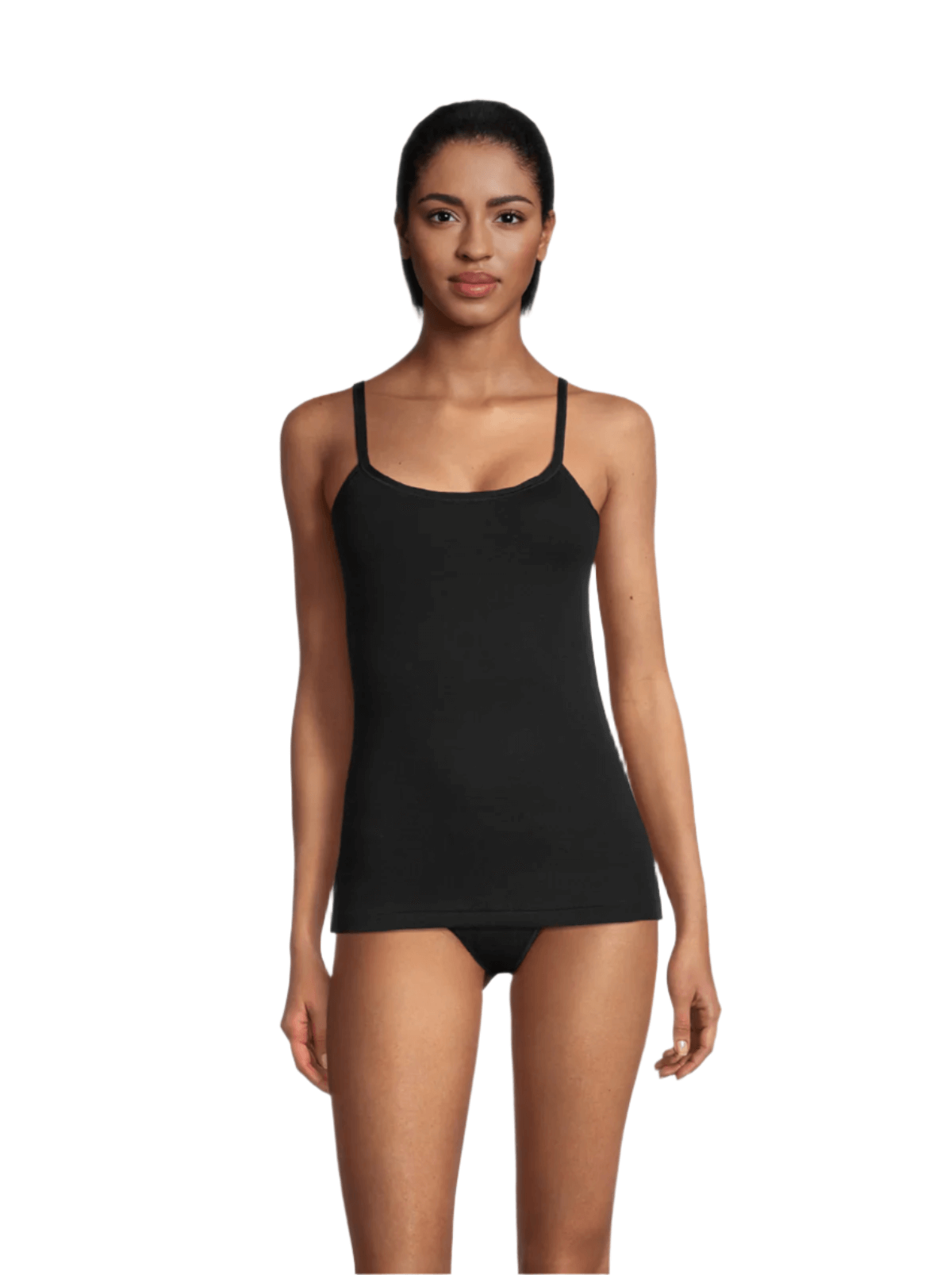 Oscalito Cotton Spaghetti Tank Top front view