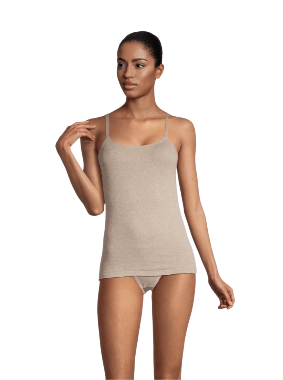 Oscalito Cotton Spaghetti Tank Top front view
