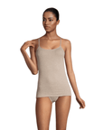 Oscalito Cotton Spaghetti Tank Top front view