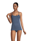Oscalito Cotton Spaghetti Tank Top front view