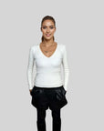 Paola Bernardi Veronica Blouse in Off-White