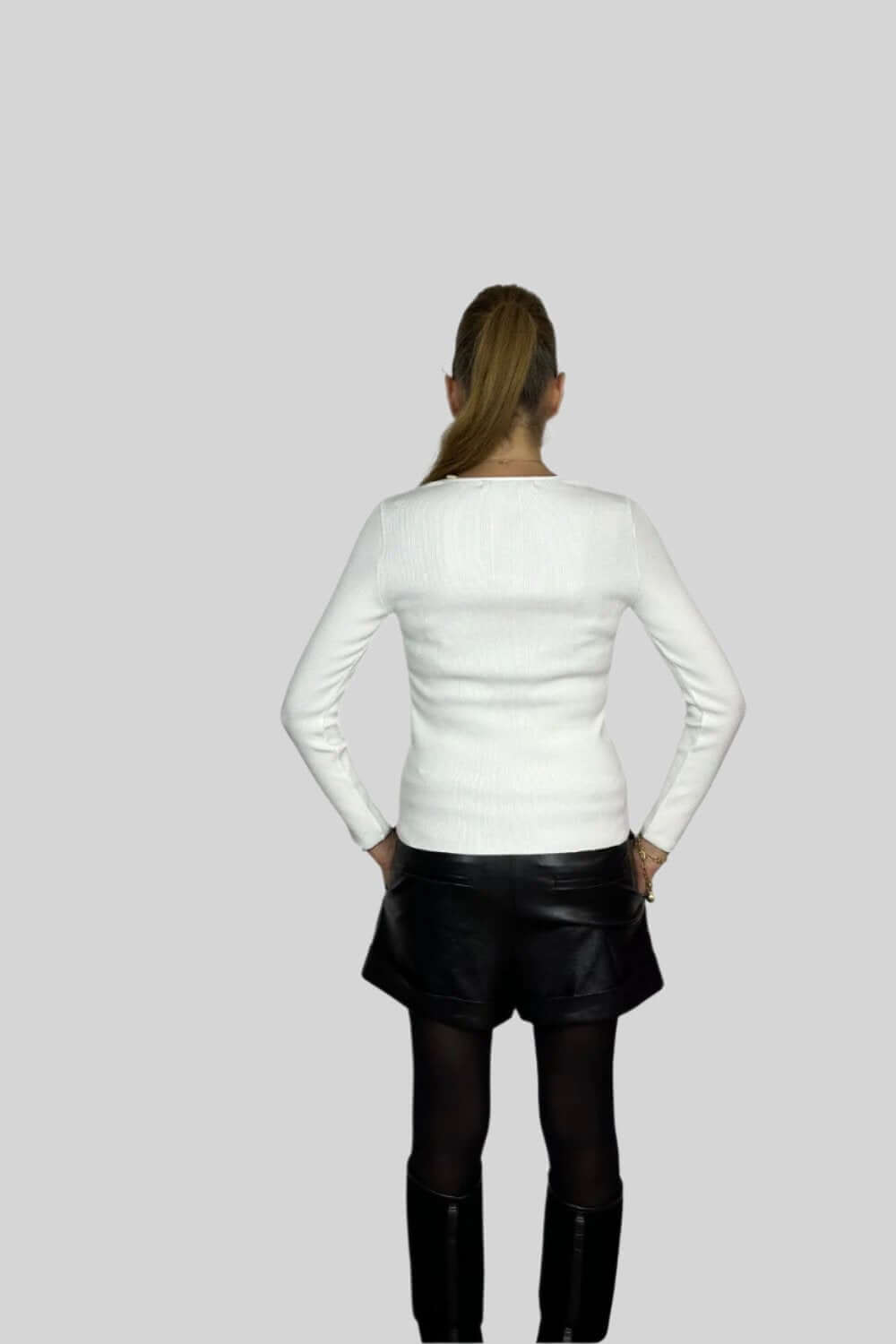Paola Bernardi Veronica Blouse in Off-White
