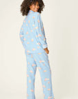 PJ Salvage Fizz the Season Flannel Long PJ Set