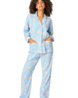 PJ Salvage Fizz the Season Flannel Long PJ Set