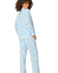 PJ Salvage Fizz the Season Flannel Long PJ Set