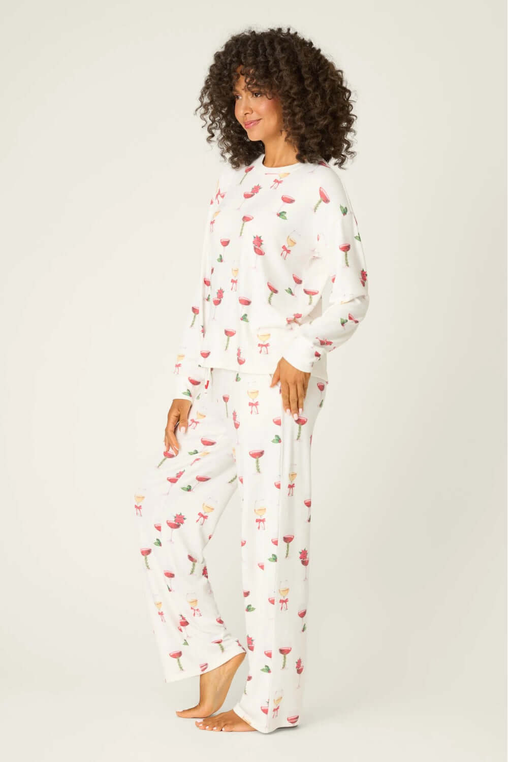 PJ Salvage Lets Get Toasty Long Pajama Set