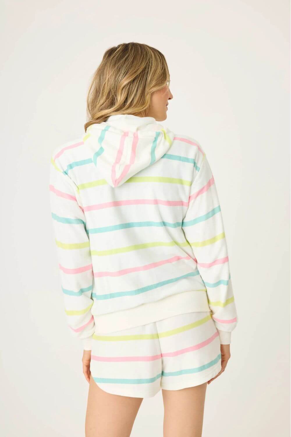 PJ Salvage Lime Sunshine Hoodie and Short Set