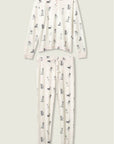 PJ Salvage My Dog is My Valentine Long Jogger PJ Set