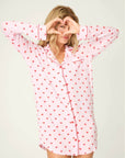 PJ Salvage Wildest Dream Night Shirt in Pink