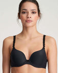 Tom Heart Shaped Bra in Charcoal