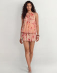 Rococo Sand Zuki Halter Mini Dress