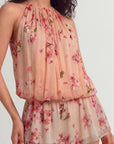 Rococo Sand Zuki Halter Mini Dress