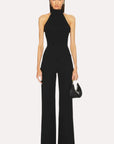 Sans Faff Taylor Tie Back Jumpsuit in Black