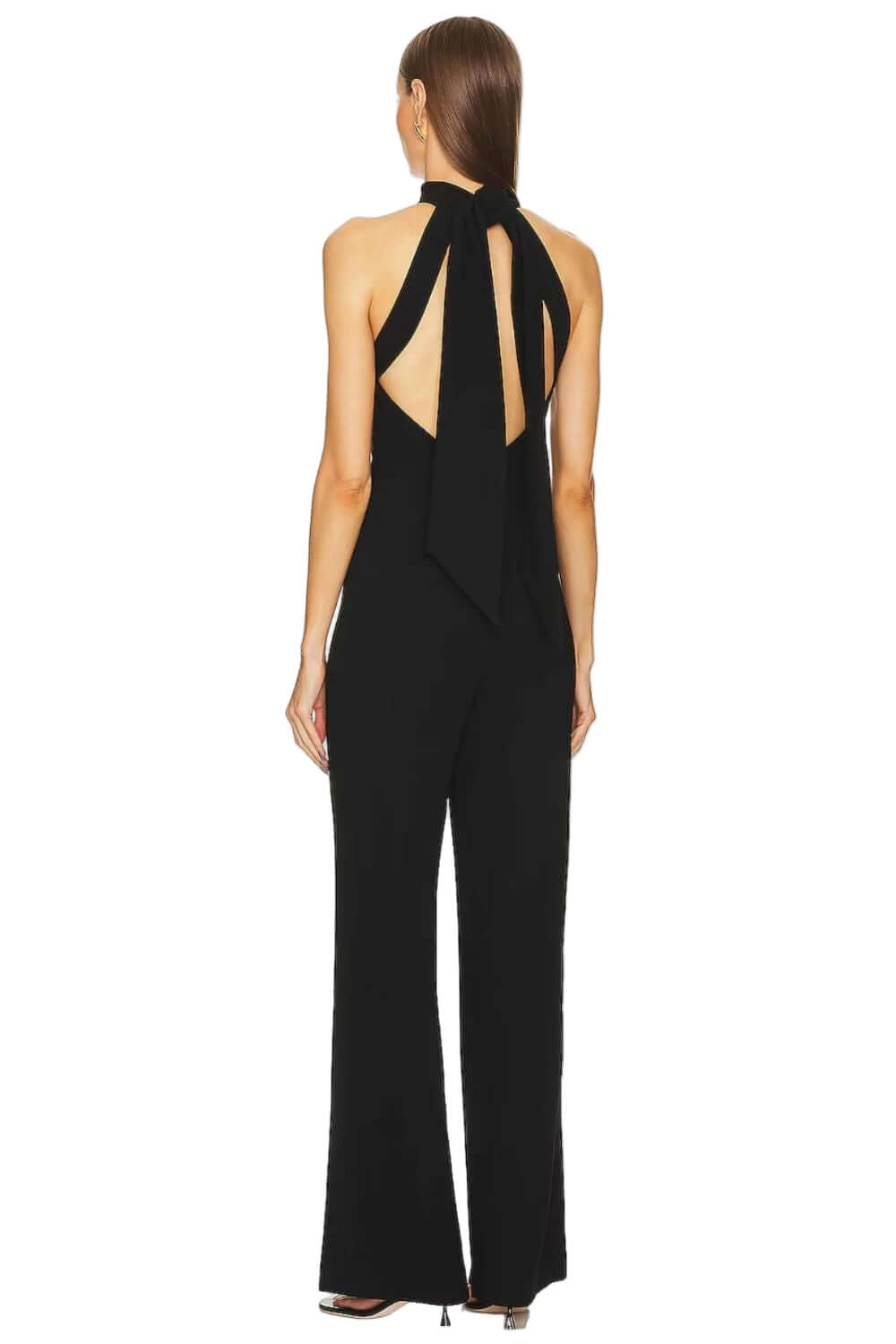 Sans Faff Taylor Tie Back Jumpsuit in Black