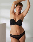 Simone Perele Essential Strapless Bra in Black