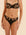 Simone Perele Saga Thong in Noir Tattoo