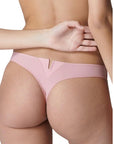 Saga Thong in Rose Nude