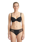 Louie Spacer Bra in Black