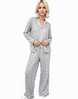 Splendid Dotted Bows Long PJ Soft Set