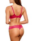 Tess in Demi Cup in Rose Samba