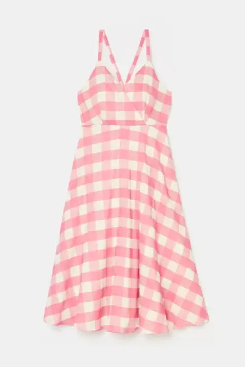 Tara Jarmon Ryveline Gingham Maxi Dress