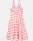 Tara Jarmon Ryveline Gingham Maxi Dress