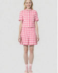 Tara Jarmon Vanita Gingham Jacket