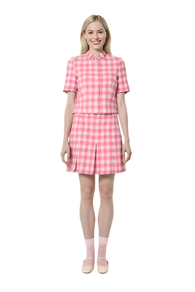 Tara Jarmon Vanita Gingham Jacket