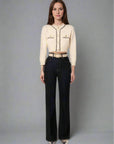 Gemini Cropped Cardigan