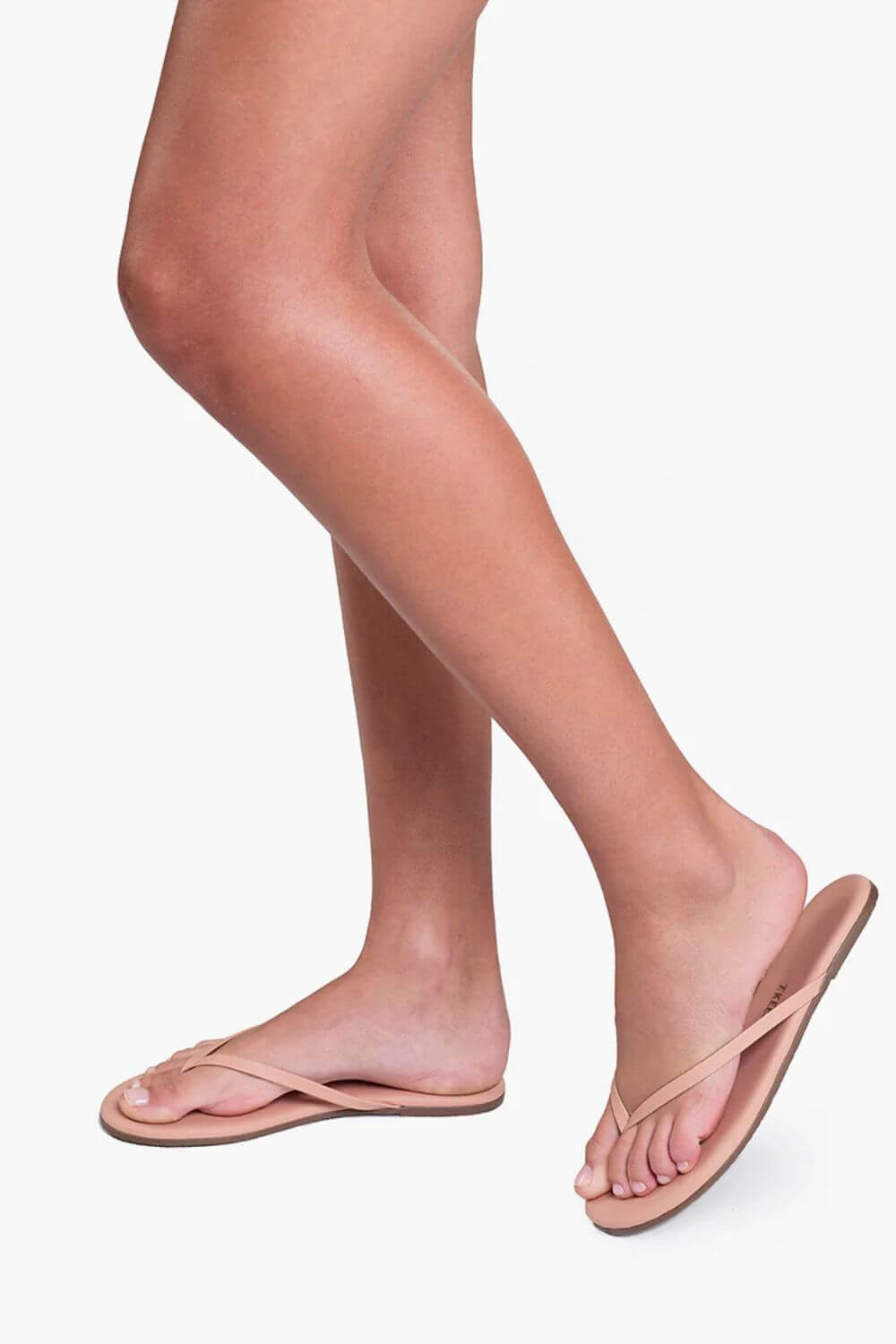 TKEES Foundations Matte Flip Flop in Nude Beach