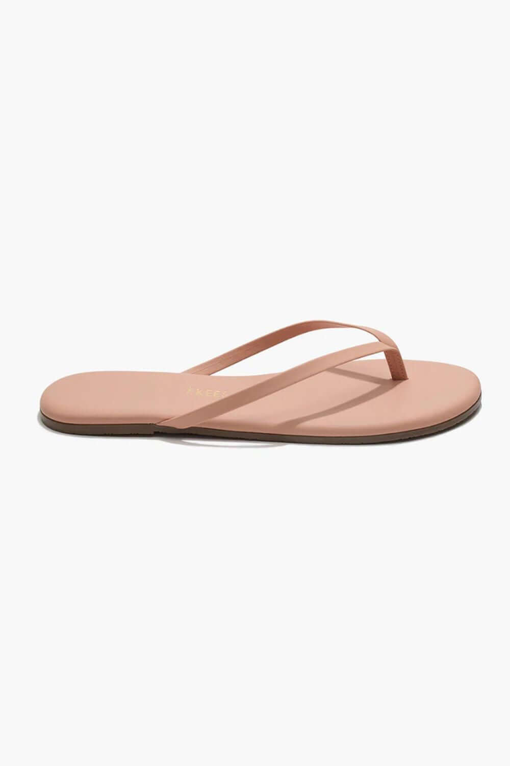 TKEES Foundations Matte Flip Flop in Nude Beach