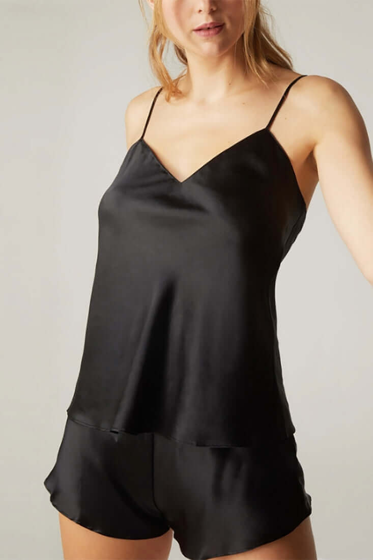 Simone Perele Dream Top Color: Black Size: XS at Petticoat Lane  Greenwich, CT