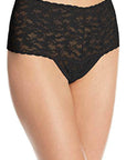 Hanky Panky Retro High-Waisted Thong Color: Black  at Petticoat Lane  Greenwich, CT