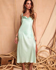 Amalfi Dress in Waves Blue