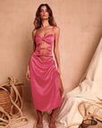 Biarritz Dress in Pink