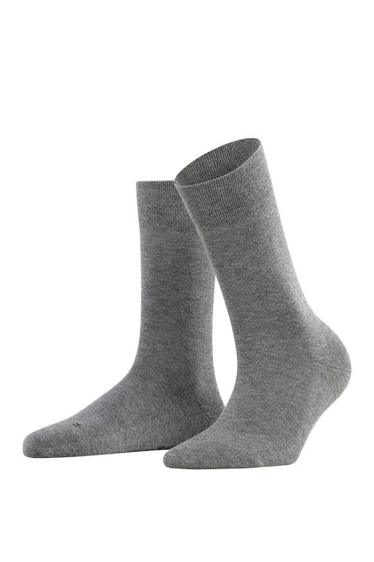 Falke Sensitive London Women's Socks Color: Grey Mix Size: 35-38 at Petticoat Lane  Greenwich, CT