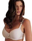 Simone Perele Andora Molded Bra 131343 Color: Nude, Black Size: 32B, 34B, 36B, 38B, 30C, 32C, 34C, 36C, 32D, 34D, 36D, 38D, 32DD/E, 34DD/E, 38DD/E, 32DDD/F, 34DDD/F, 36DDD/F, 38DDD/F, 32G, 36DD/E, 32F, 34F at Petticoat Lane  Greenwich, CT