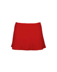 Karla Colletto Basic A-Line Skirt Color: Cherry Size: XS at Petticoat Lane  Greenwich, CT