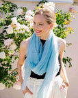 Alpine Cashmere Alta Shawl Color: Oyster, Ebony, Silver, Ballet, Ice, Mushroom  at Petticoat Lane  Greenwich, CT