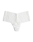 Hanky Panky Retro High-Waisted Thong Color: White  at Petticoat Lane  Greenwich, CT