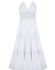 Cindy Long Dress in White