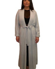 Cashmere Long Wrap Robe