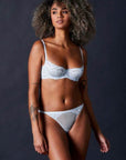 Journelle Loulou Balconette Bra Color: Sky Size: 32D at Petticoat Lane  Greenwich, CT