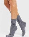 UGG Classic Boot Sock Color: Heather  at Petticoat Lane  Greenwich, CT