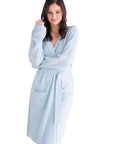 Cashmere Long Wrap Robe