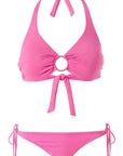 Melissa Odabash Brussels Bikini Top/Cancun Bottom in Flamingo Size: S, M, L  at Petticoat Lane  Greenwich, CT