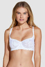 Cosabella Never Say Never Balconette Bra Color: White Size: 32B at Petticoat Lane  Greenwich, CT