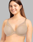 Chantelle Parisian Allure Plunge Bra Color: Nude Size: 30D at Petticoat Lane  Greenwich, CT